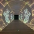 博物馆时空隧道 沉浸式墙面融合投影 展厅弧形投影融合