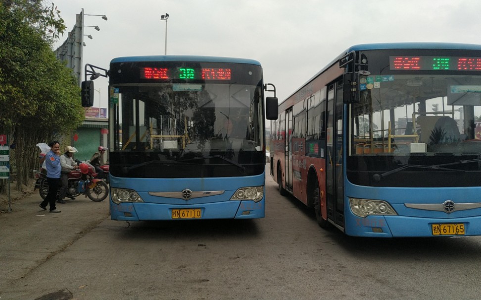 【亚星:k8路的元老车辆】钦州公交3路下行部分区间(钦州湾向阳路口