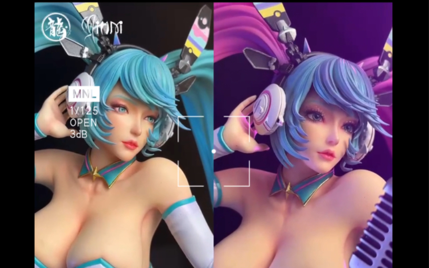 初音未来 MIKU（对比视频）