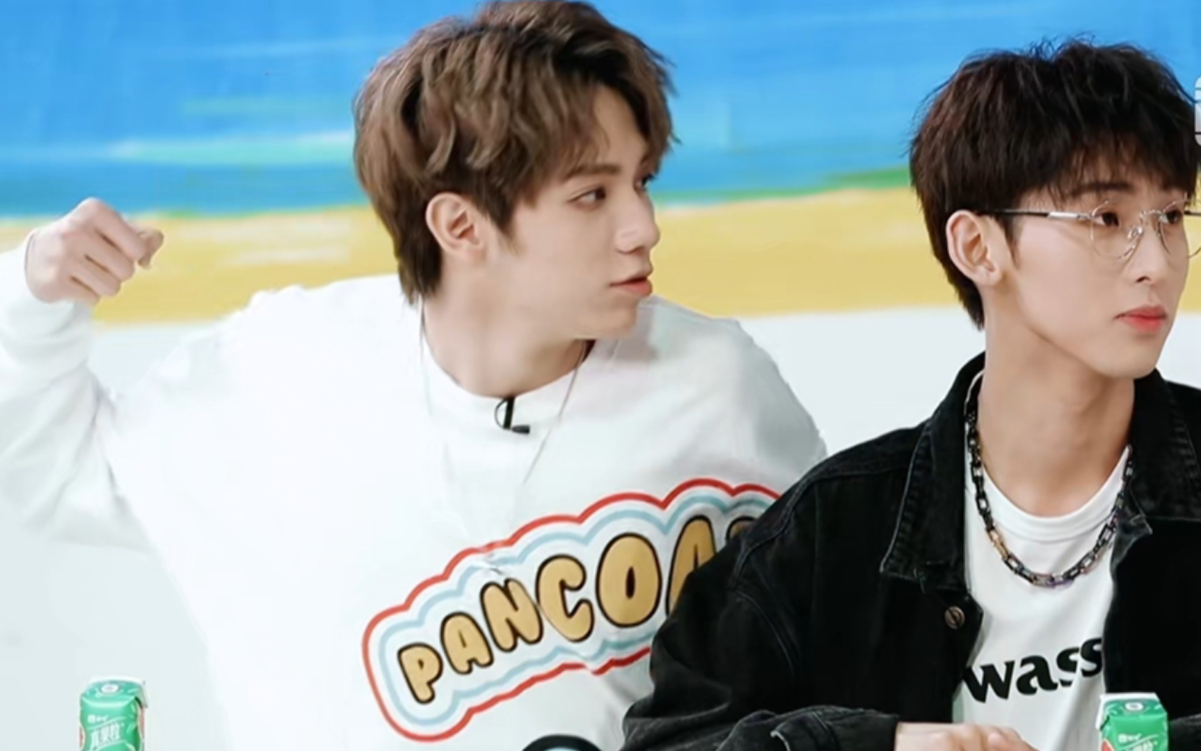 十周罗一舟x唐九洲青你3衍生之干饭实录双人cut太秀了尤其是一开始并