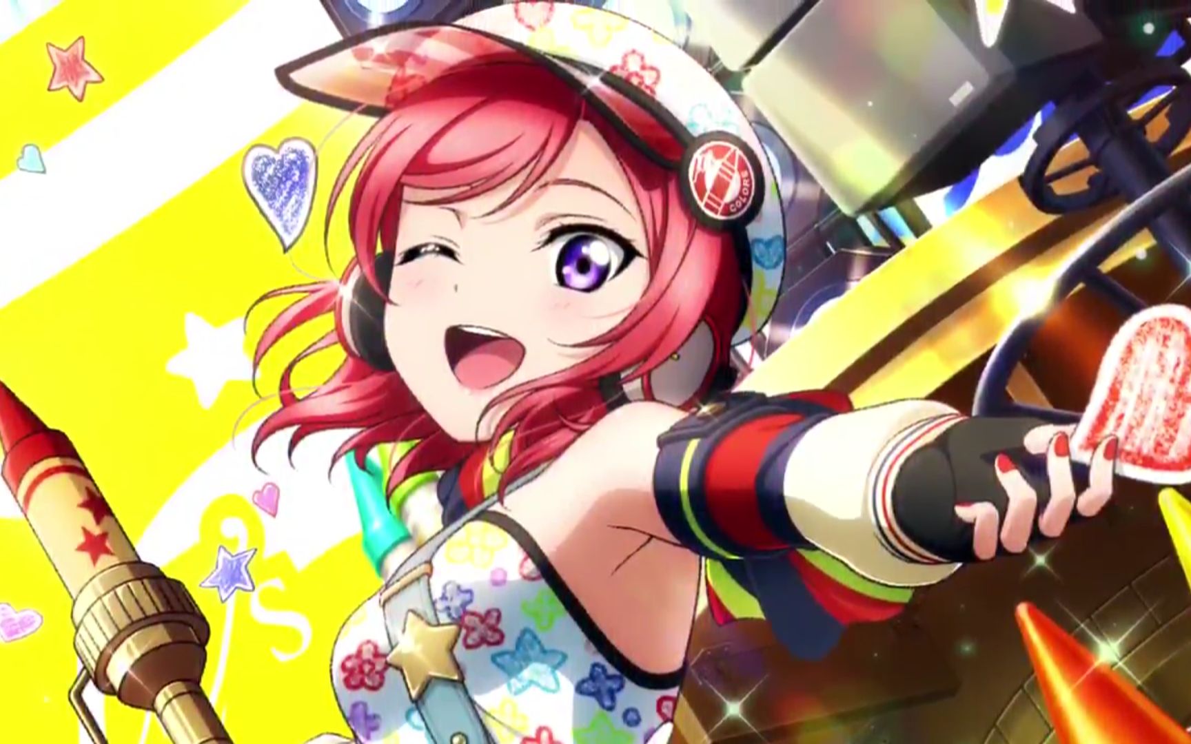 【lovelive!sif】μs新部员西木野真姬(蜡笔篇)