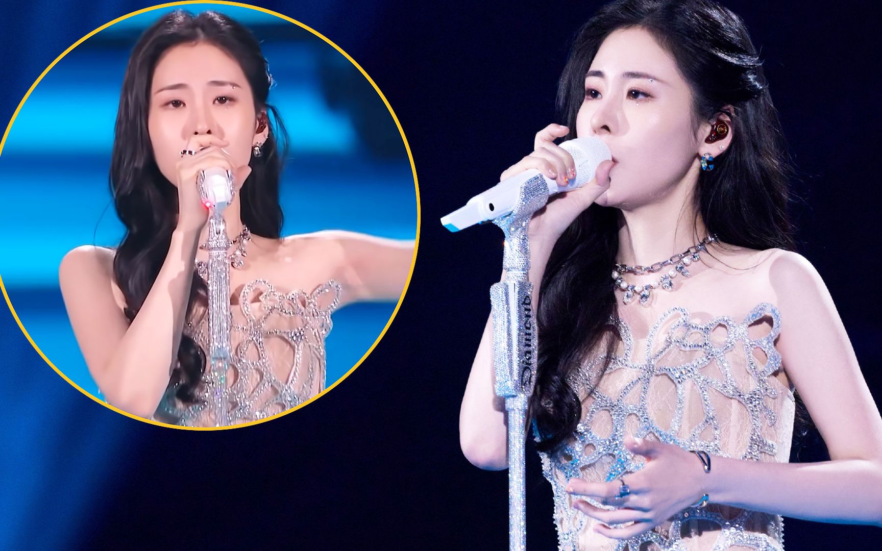 张碧晨《光的方向》跨年舞台,开口燃炸全场,实力歌手全开麦太稳了