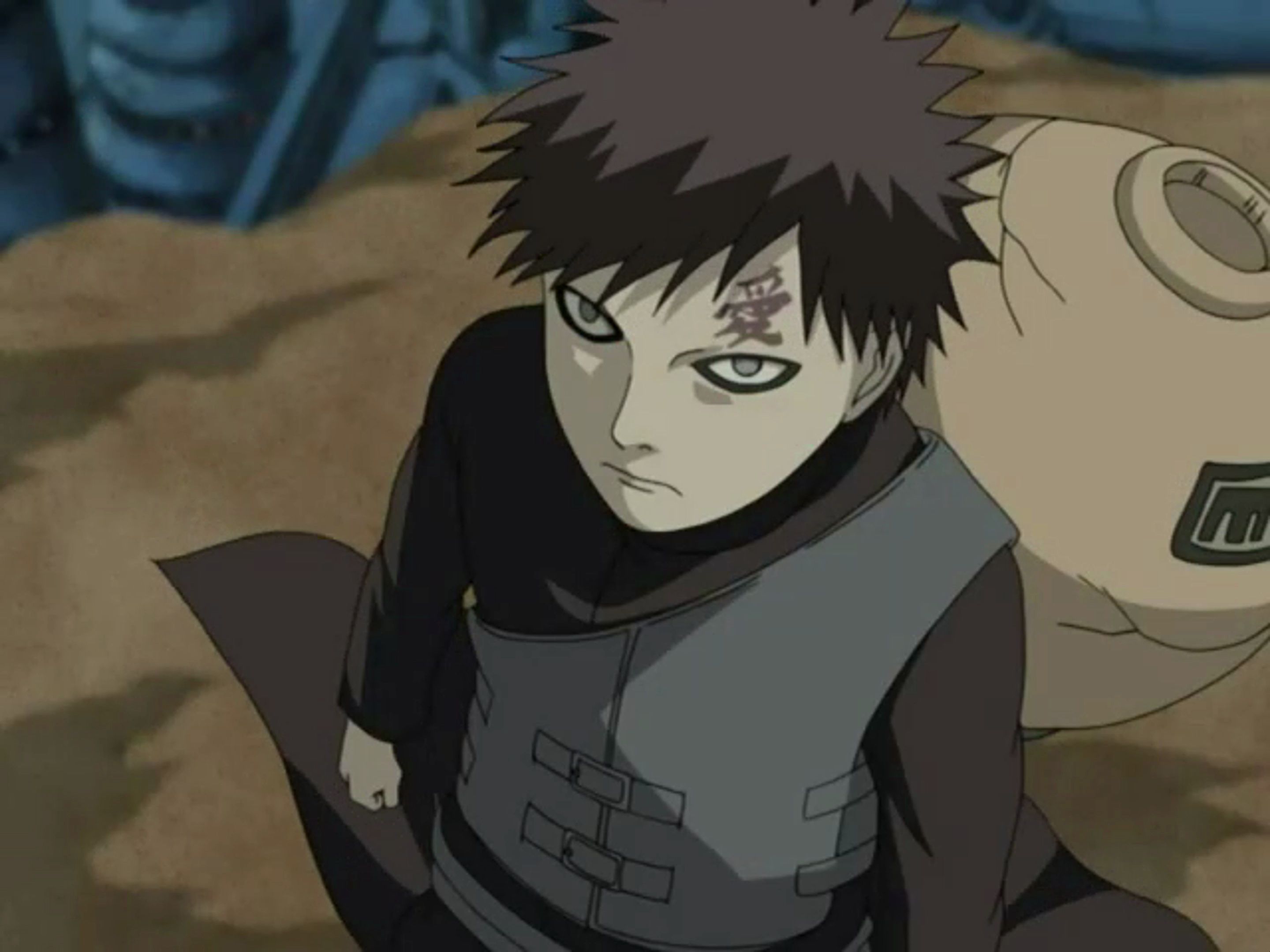 我爱罗大战迪达拉纯战斗片段!剪去对话!