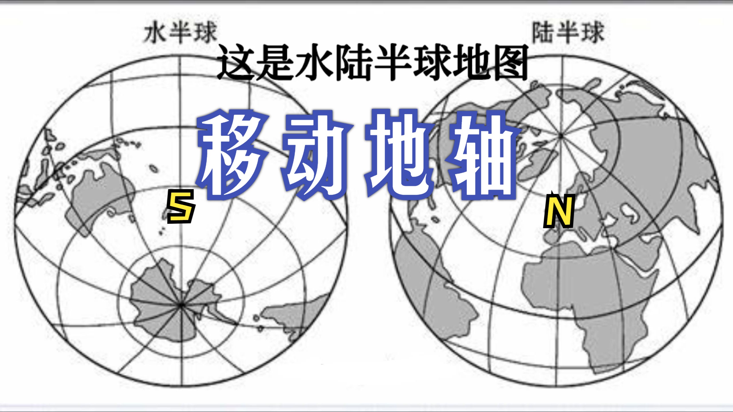 假如地球的水陆半球变为南北半球会发生什么?