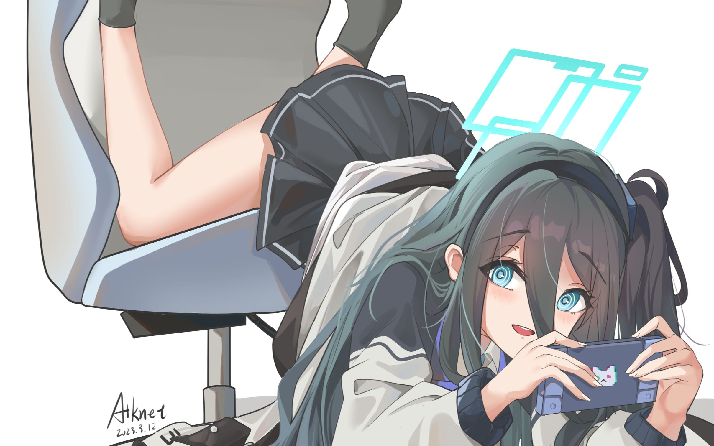 【绘画过程】我用手绘板画ai爱丽丝算不算是ntr?