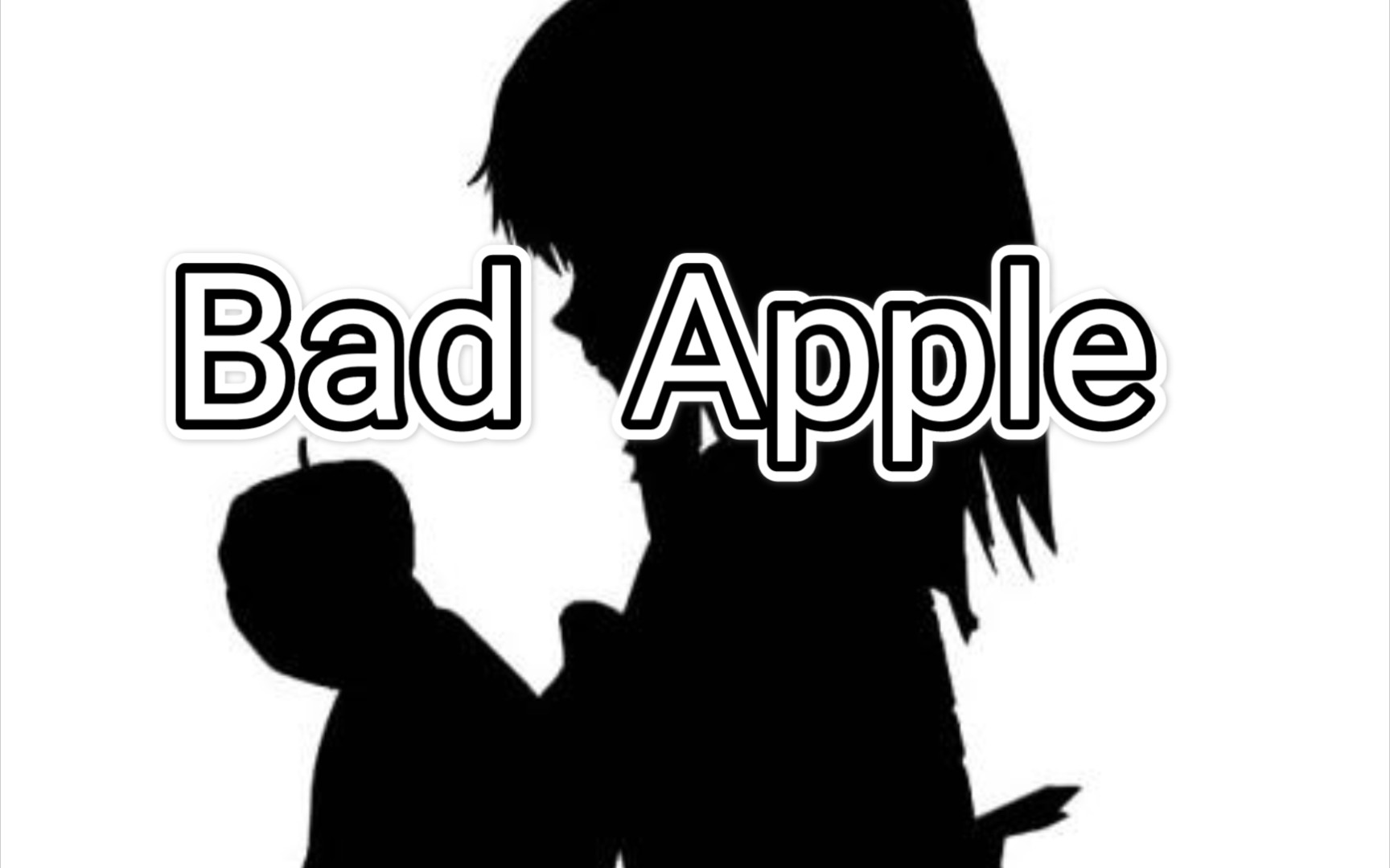 【节奏大师】烂苹果Bad apple 劲爆版本哔哩哔哩bilibili