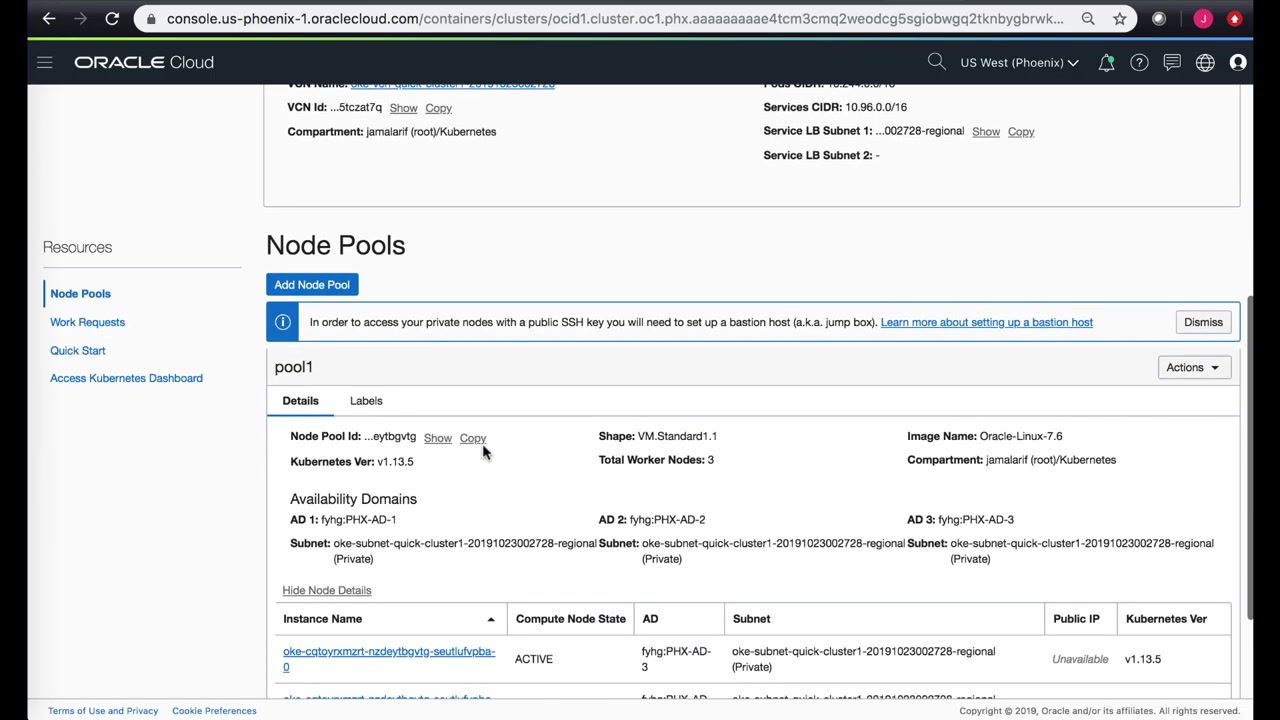 Oracle Kubernetes Engine OKE  Level 100  Part 3  Accessing OKE Cluster using哔哩哔哩bilibili