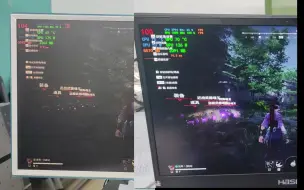 神舟ZX9笔记本 永劫无间,独显直连和混合模式对比, 游戏最高特效1080P 最高特效场景1