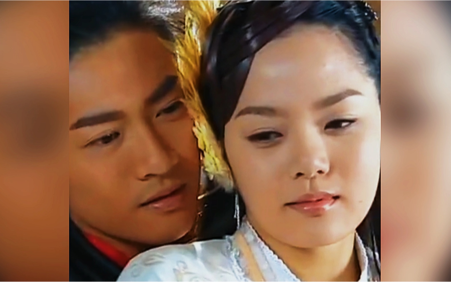 情真意切,爱情最初的样子,真是太美好了 此刻的杨四郎,潘语嫣不要太