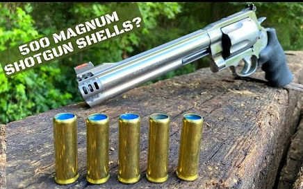 s&w m500左轮和手枪霰弹_哔哩哔哩_bilibili