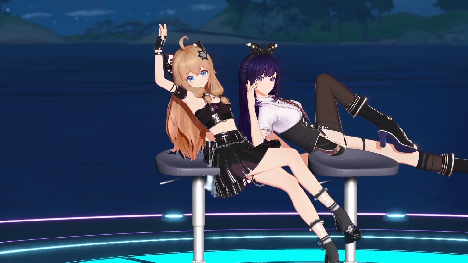 【贝拉&嘉然】01嘉贝双人椅子舞 !『be natural』0909