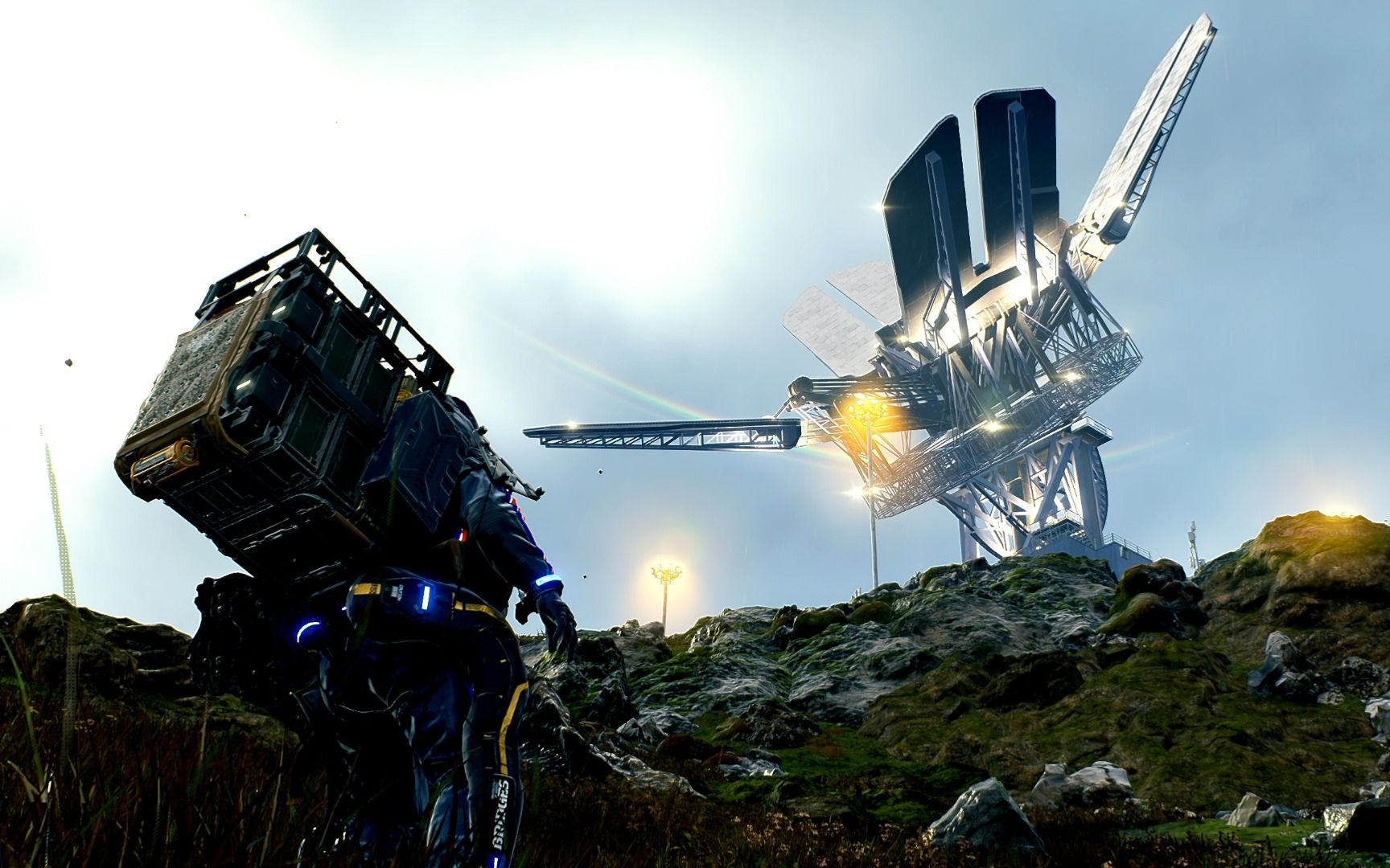 【死亡搁浅】气象站 兵不血刃 s属性大爆发-摄影