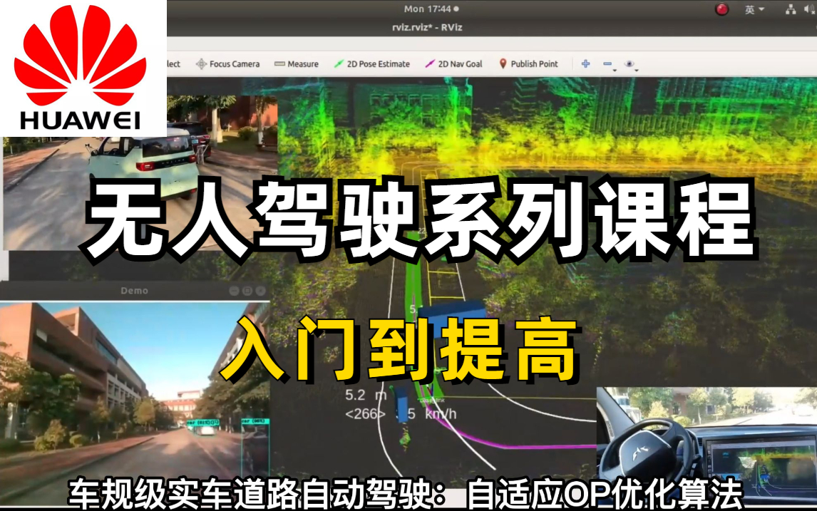 [图]【自动驾驶技术】汽车智能的觉醒！大佬带你搞定无人驾驶系列知识，从入门到提高（人工智能/深度学习实战/机器学习/目标跟踪/强化学习/目标检测）