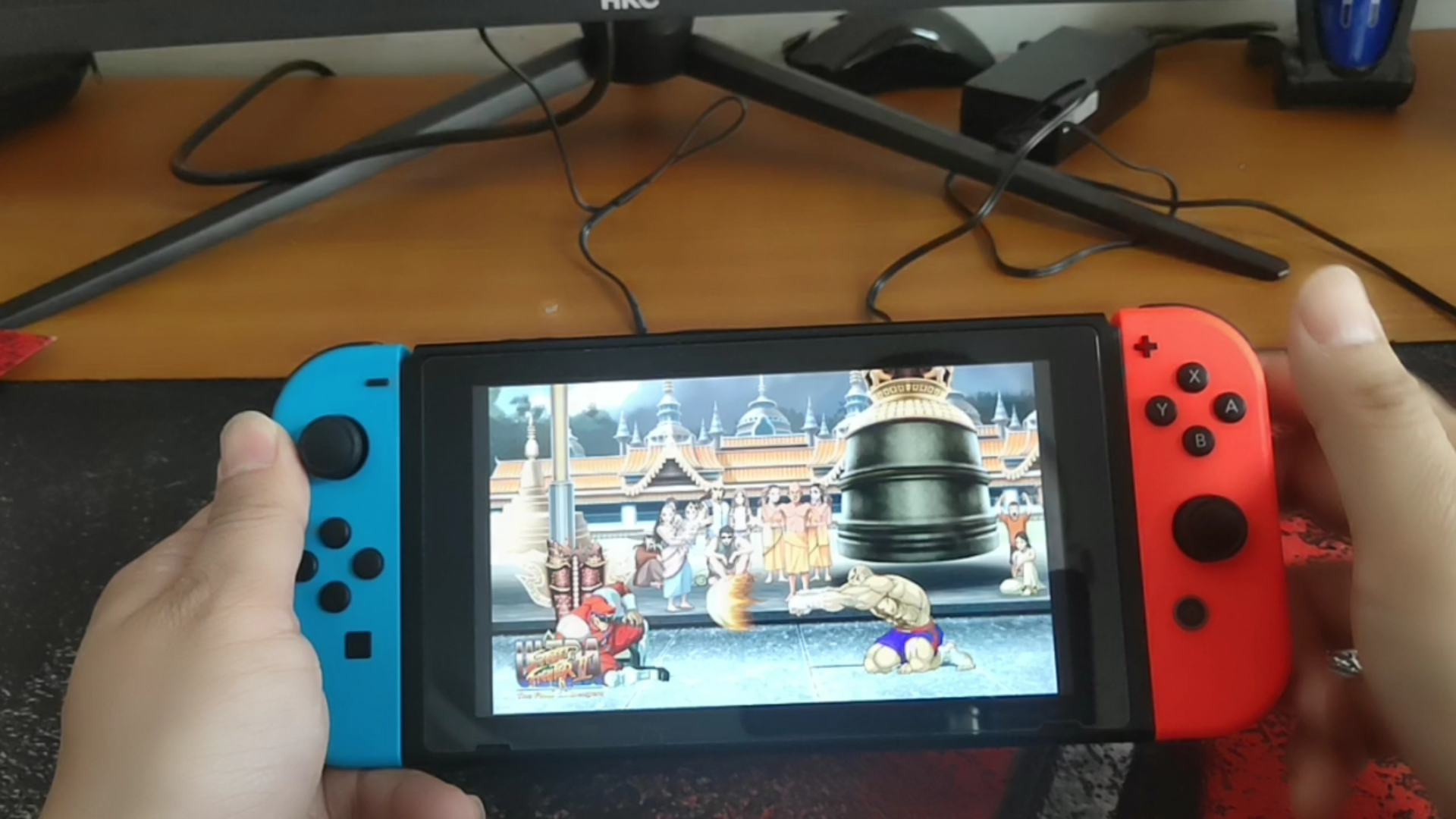任天堂switch终极街霸试玩