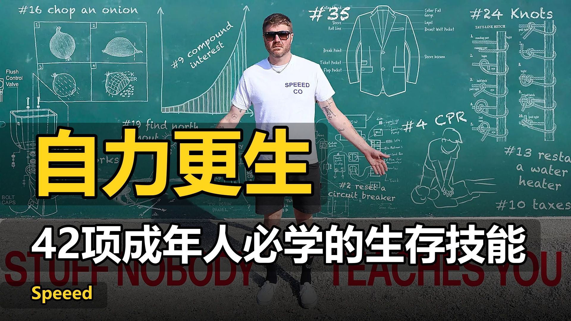42个每个男人都该学会的生存技能！实用到爆，总有一个你用得上