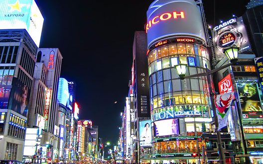 [4K高清演示]日本东京夜景_哔哩哔哩_bilibili