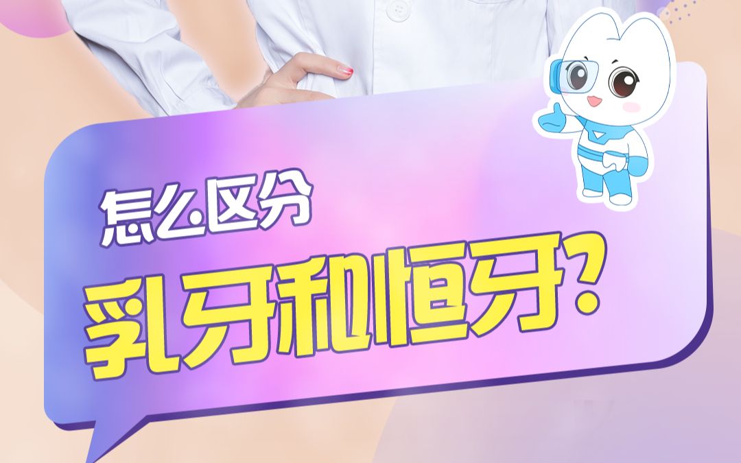 1.怎么区分乳牙和恒牙?哔哩哔哩bilibili