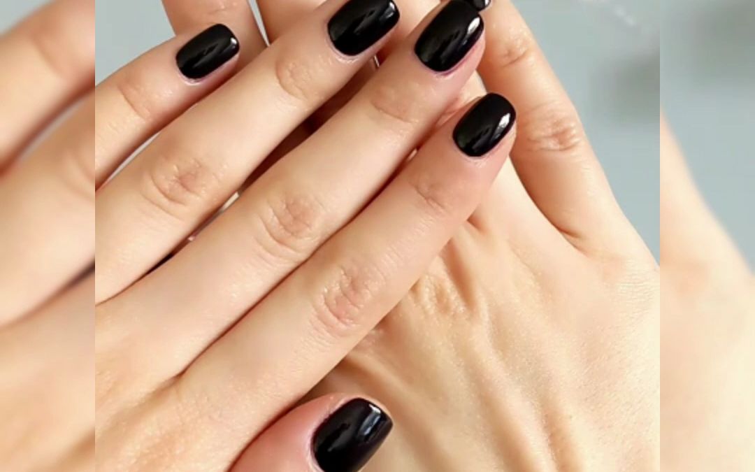 美版露华浓gel envy微光疗持久黑色指甲油护甲油二合一#250 black