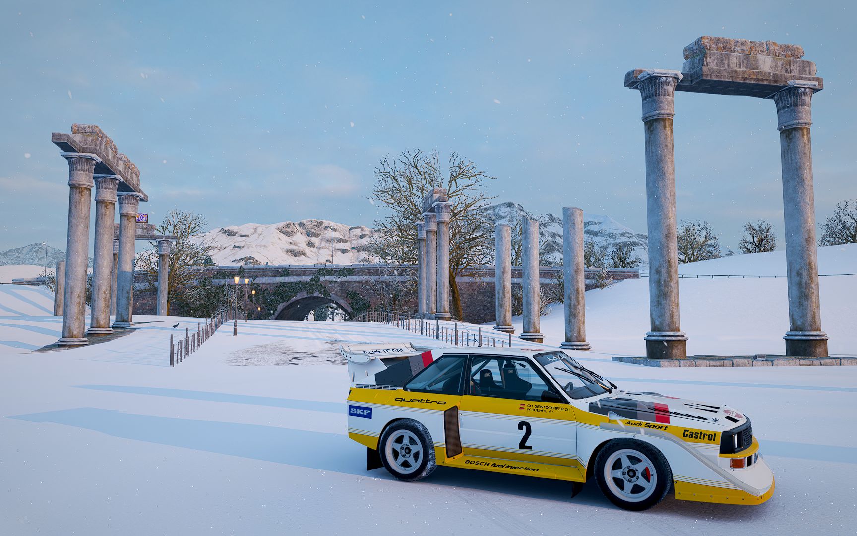 地平线4尽其所长安布尔赛德狂飙越野赛1986奥迪2奥迪运动quattros1