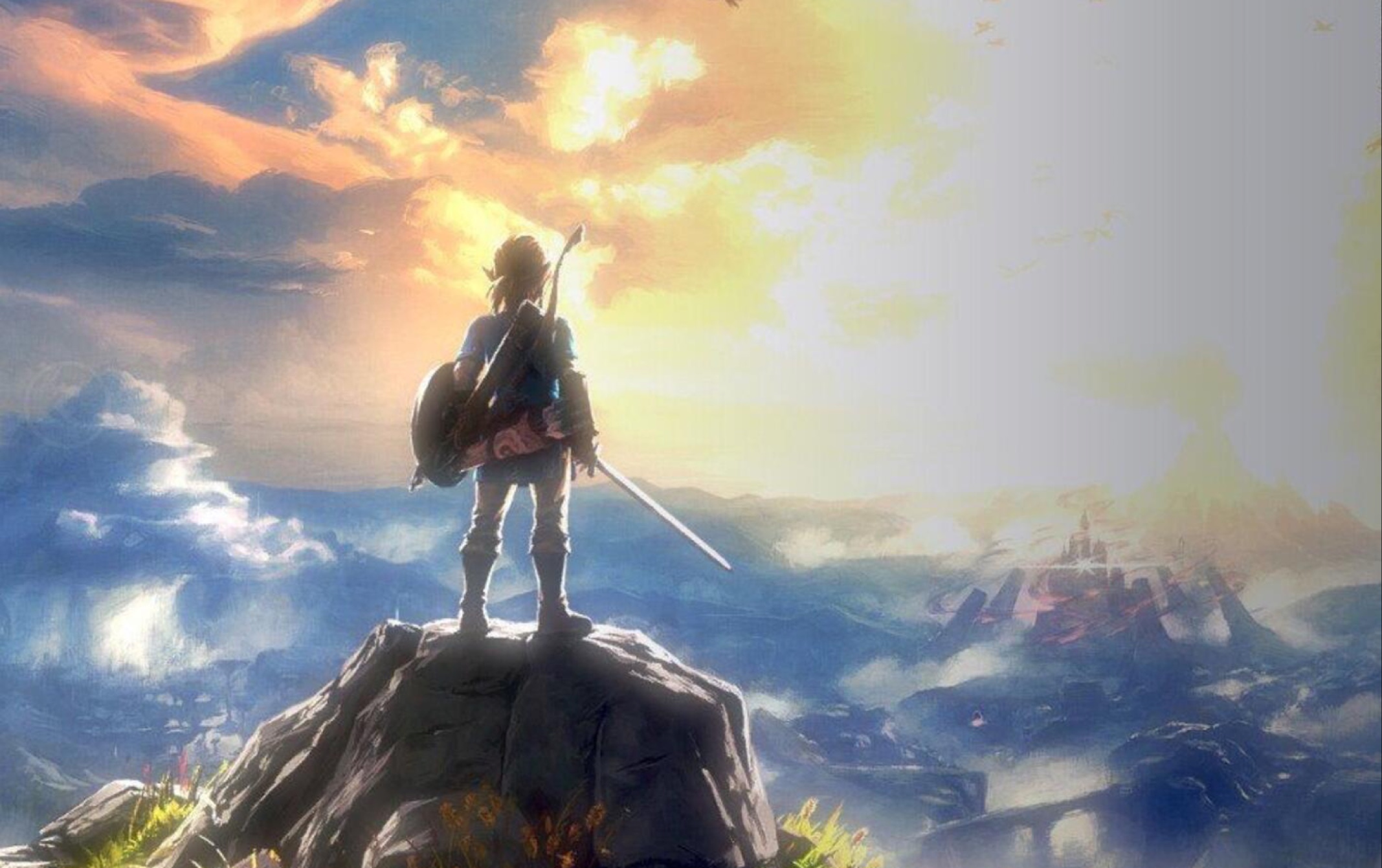 《塞尔达传说:荒野之息》风景延时摄影ーー卡卡利科村