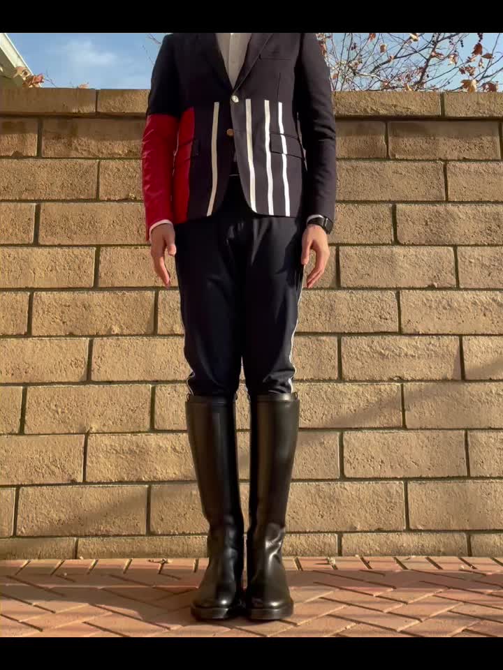tb 西装 搭配马靴_哔哩哔哩 (゜-゜)つロ 干杯~-bilibili
