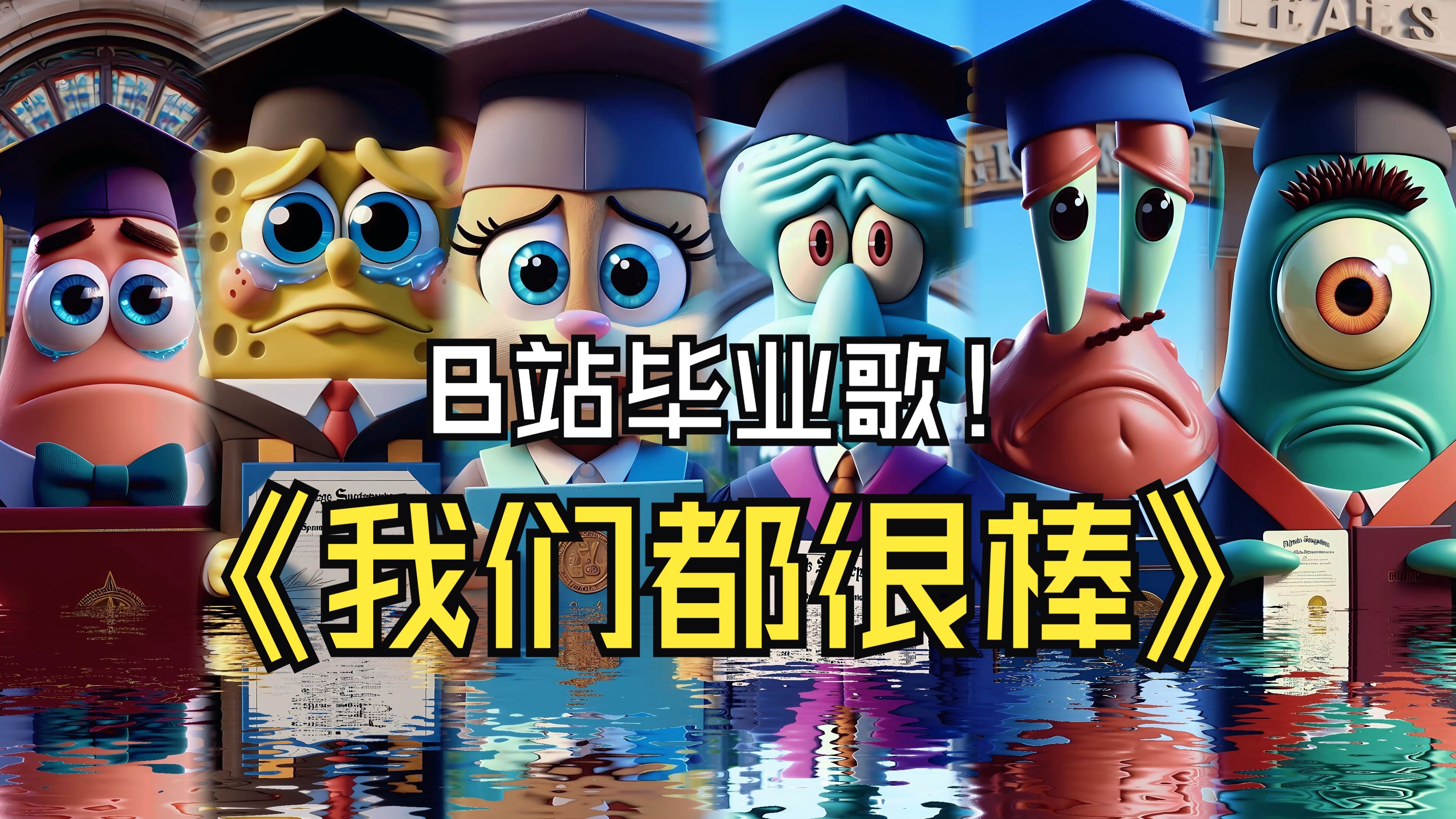 毕业快乐！比奇堡翻唱→B站毕业歌《我们都很棒》，希望各位一路生花~-比奇堡摇滚style-比奇堡摇滚style-哔哩哔哩视频