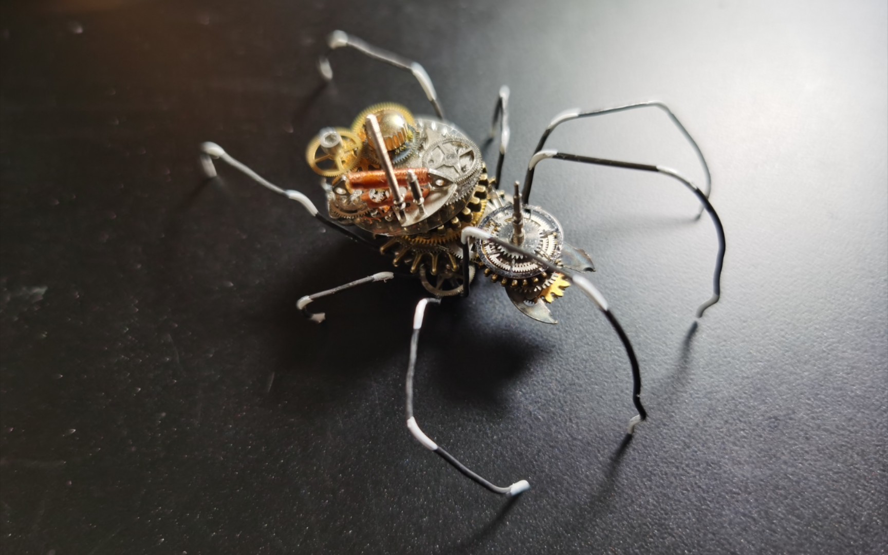 【制作】把表芯零件迫害成蒸汽朋克蜘蛛_哔哩哔哩 (゜-゜)つロ 干杯