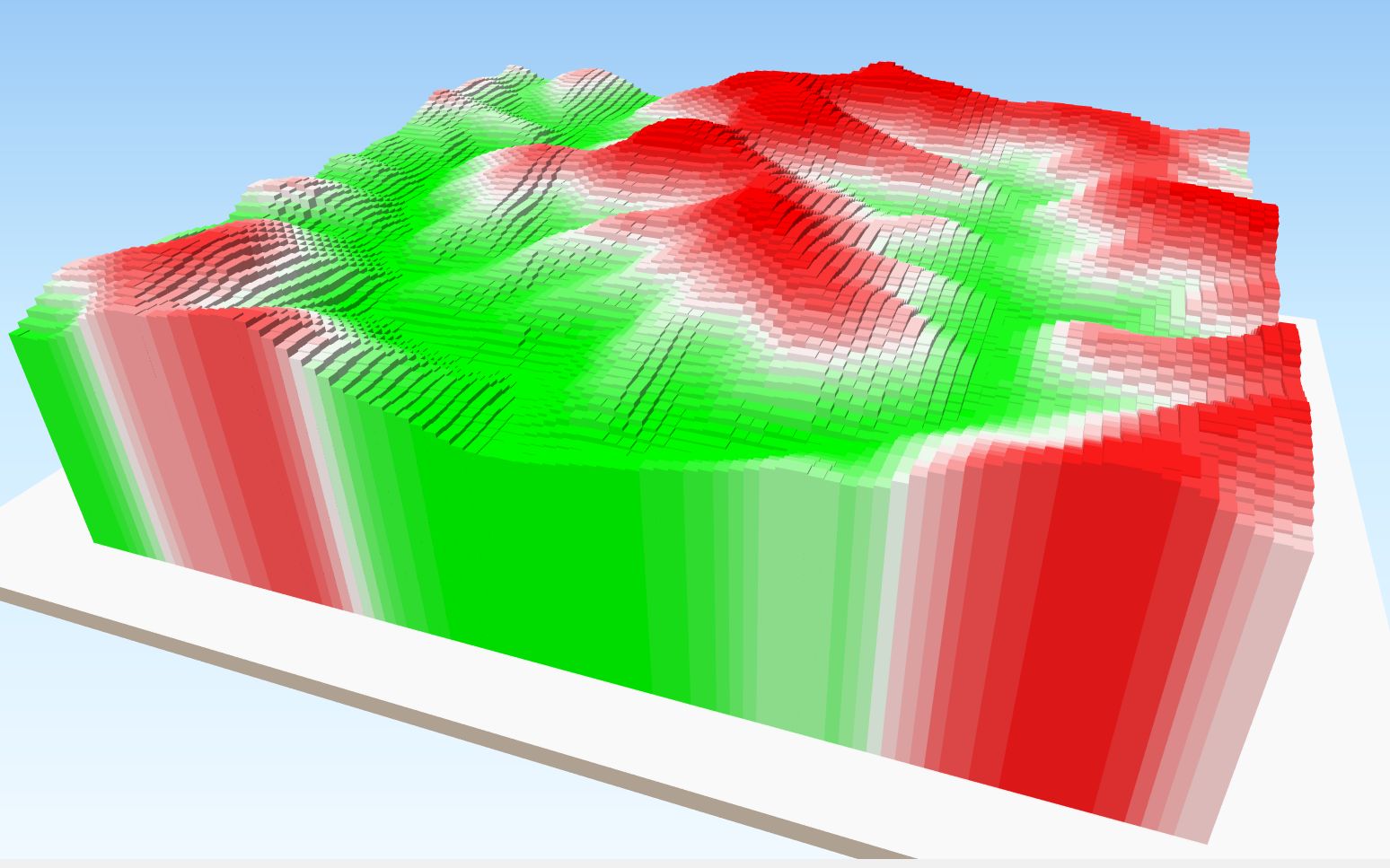 QGIS——五分钟做一个西瓜味的三维地形效果图哔哩哔哩bilibili