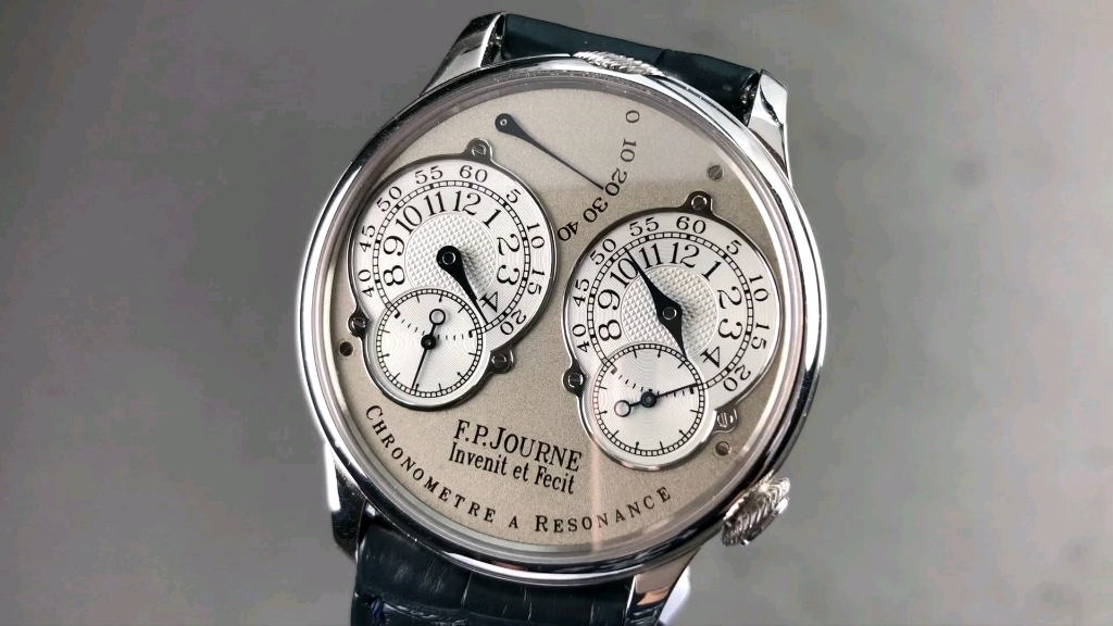 【watchbox 测评】fpjourne 一代共振天文台 黄铜机芯版本 测评