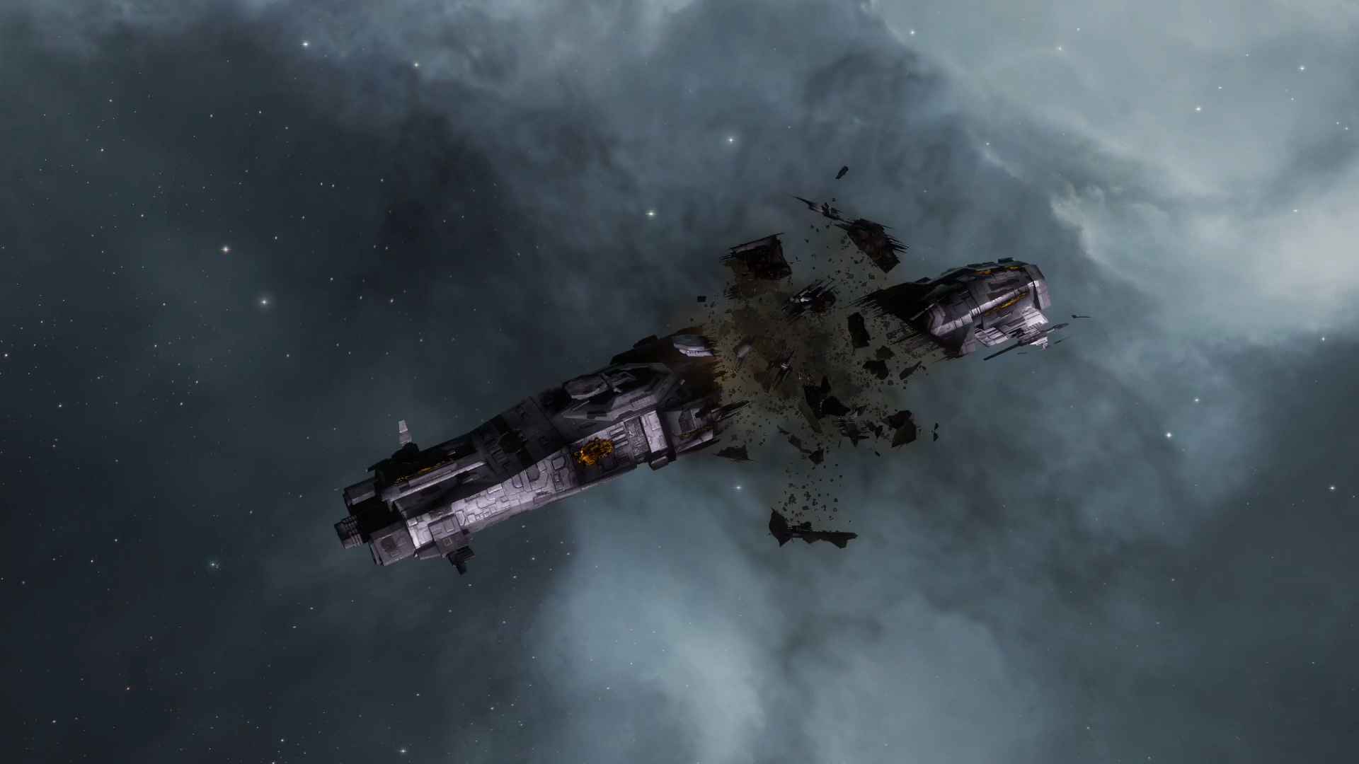 eve无畏舰舰船爆炸动画