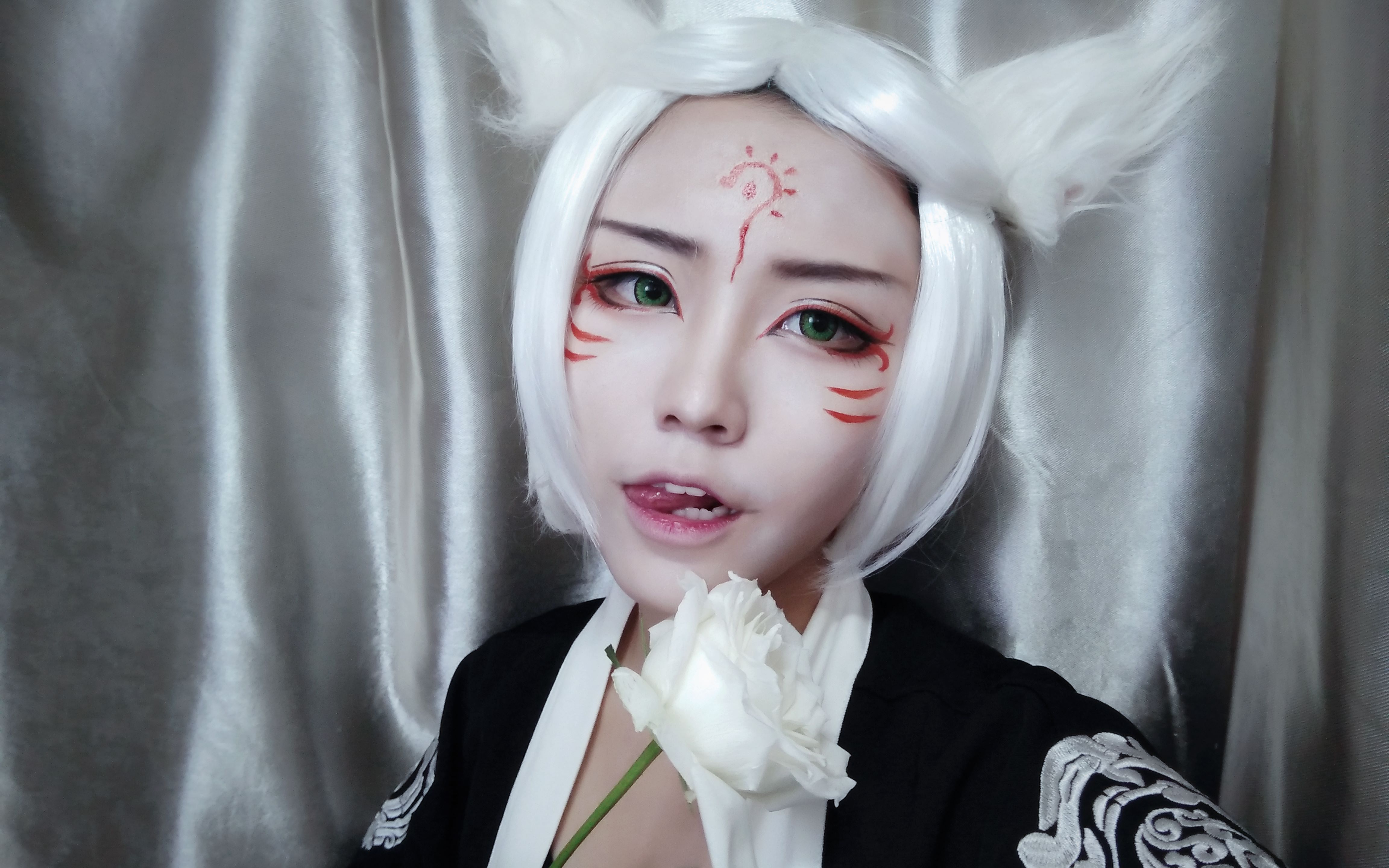 【不语】cos仿妆·夏目友人帐喵咪老师拟人_哔哩哔哩_bilibili