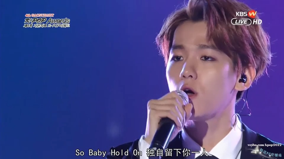 第4届gaon chart k-pop awards 现场版 中文字幕 15-01-28 -exo