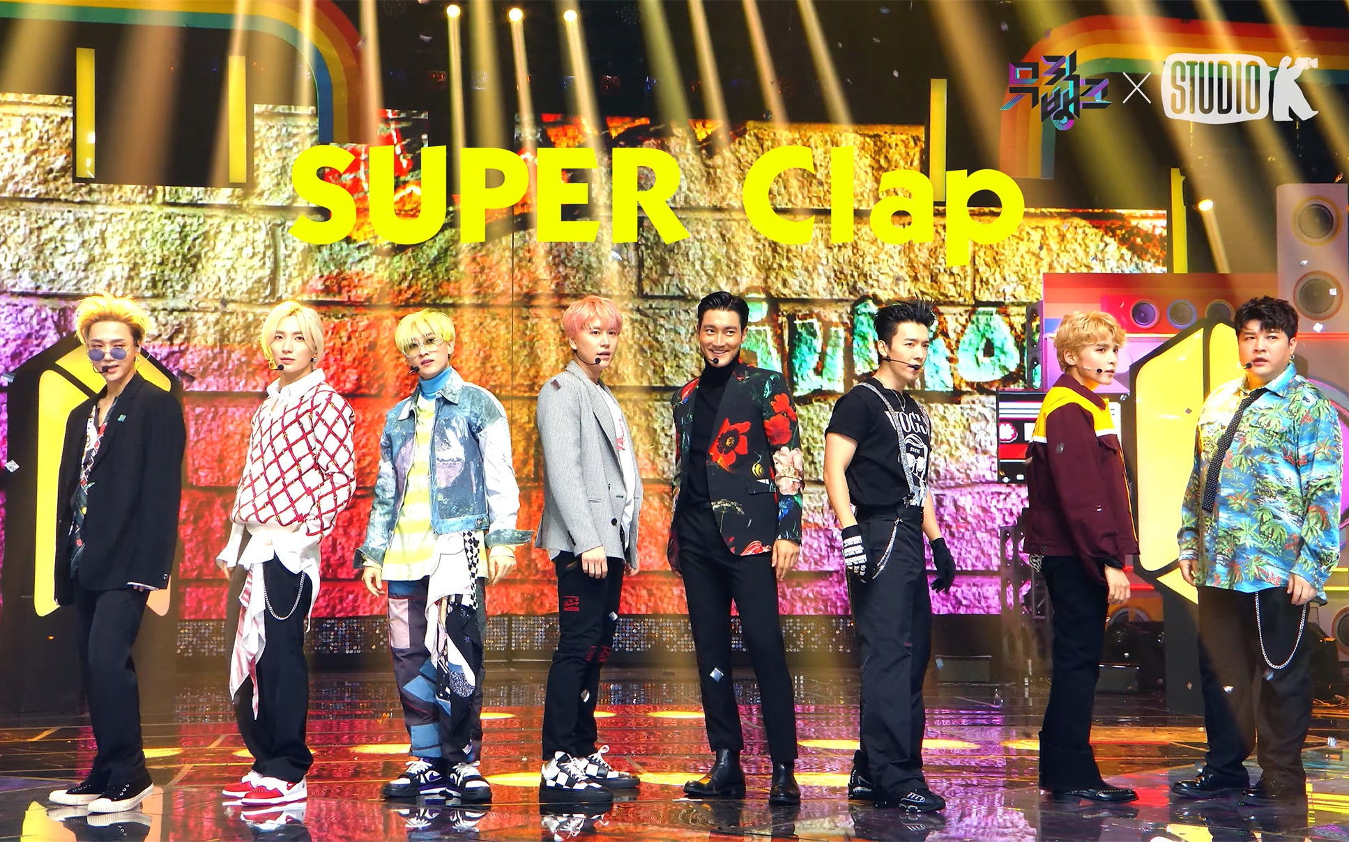 [图]【SUPER JUNIOR】SUPER Clap 回归舞台！[4K直拍] I Think I [音乐银行1000期特辑] 191018