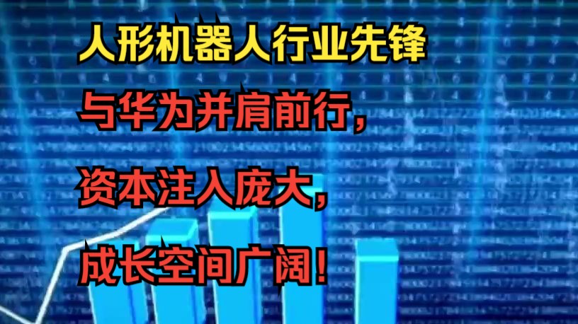 人形机器人行业先锋,优势突出+与华为并肩前行,资本注入庞大,成长空间广阔!哔哩哔哩bilibili