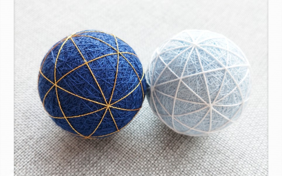 手鞠球组合八分球与组合十分球教程