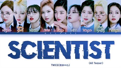 Twice 新专主打曲 Scientist 预告合集 21 11 12 哔哩哔哩 Bilibili