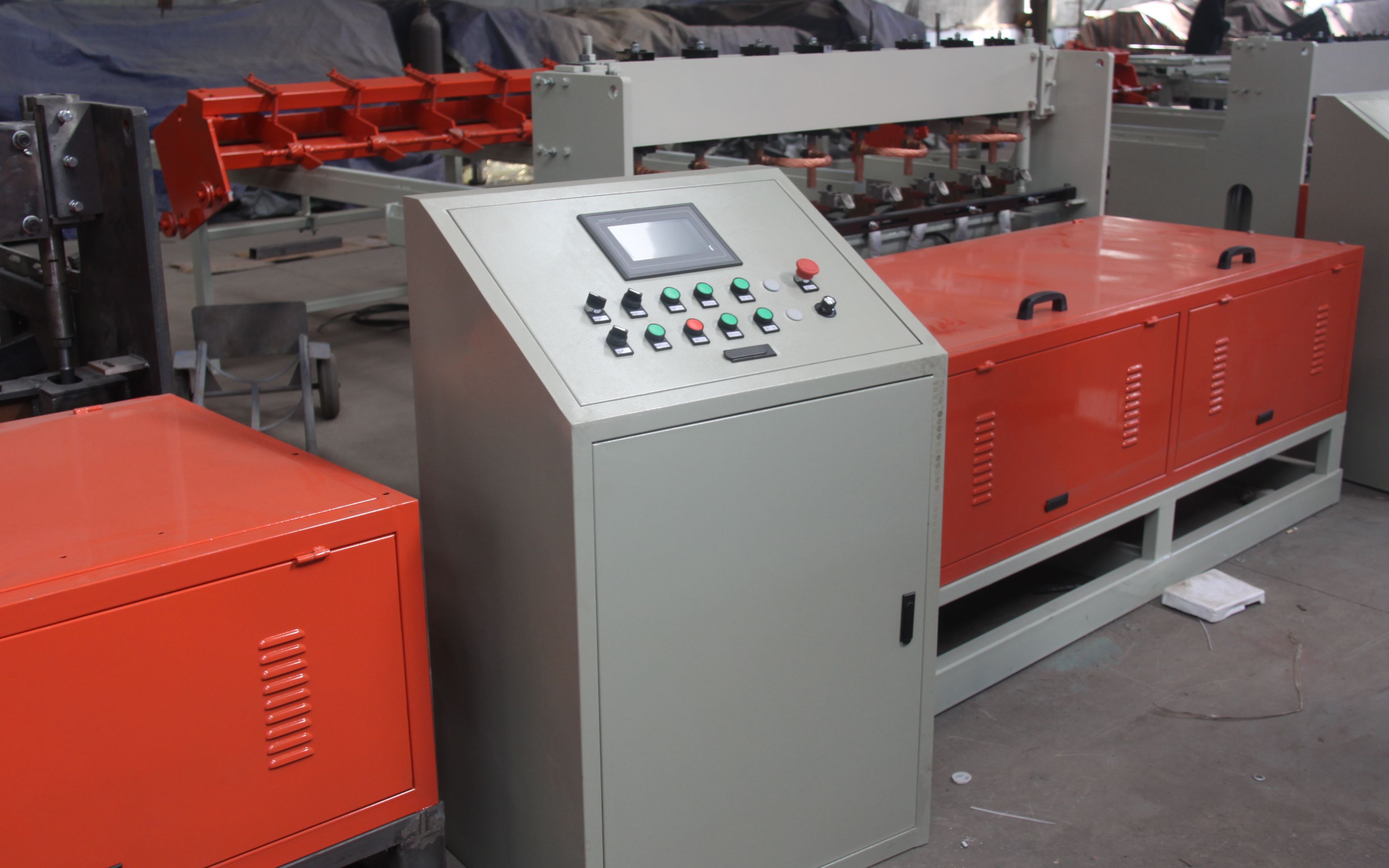 全自动数控焊网机试机视频钢筋网片排焊机厂家网片机包教包会