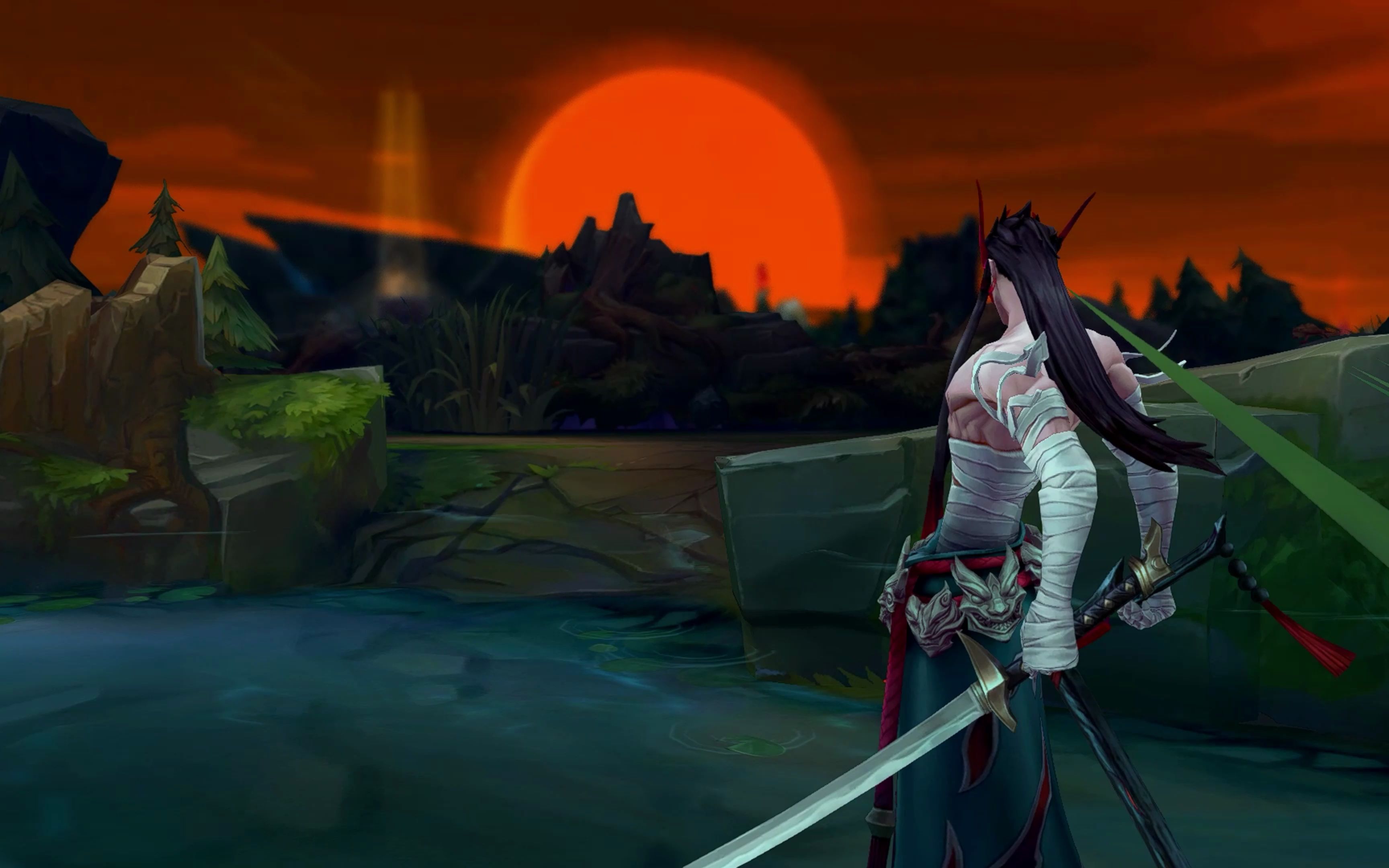 英雄联盟这英雄怕是lol里最帅的执剑者之一了