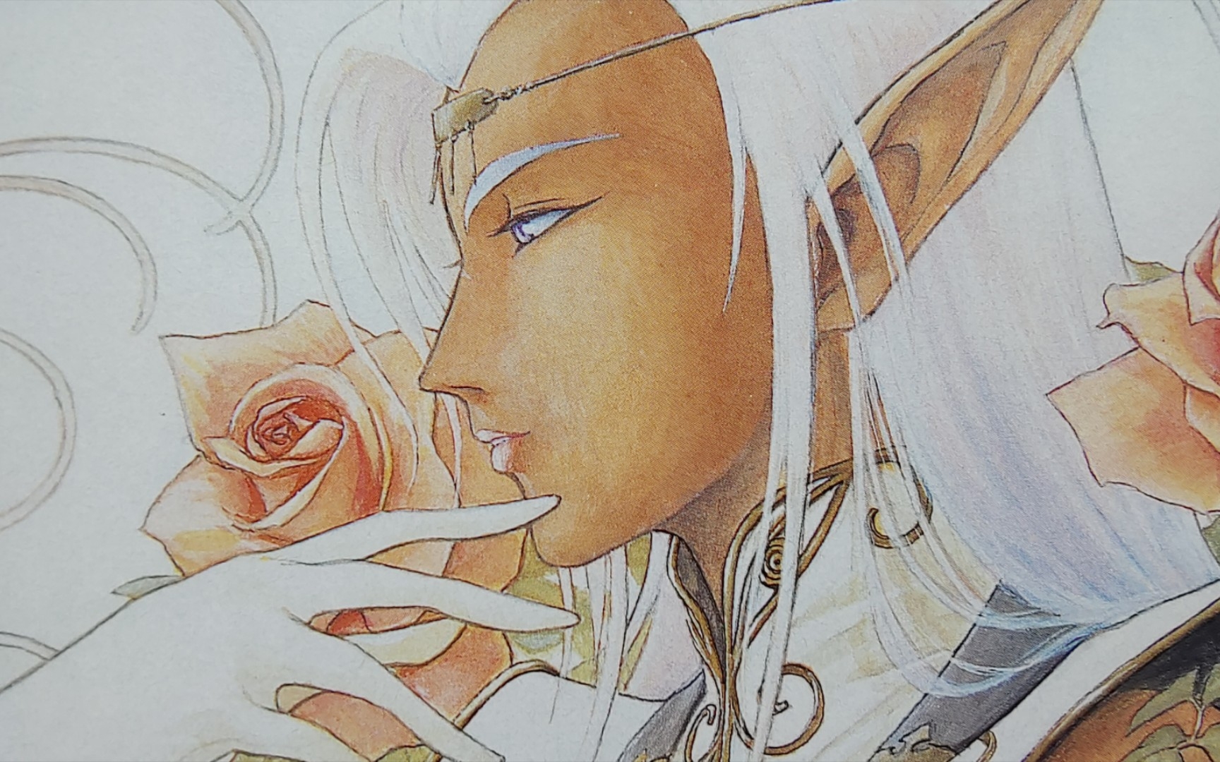 画师"出渊裕":《罗德岛战记》插画