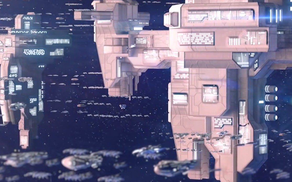 【群星/stellaris/高燃混剪】我们的舰队遮天蔽日，无论天上有多少个太阳！