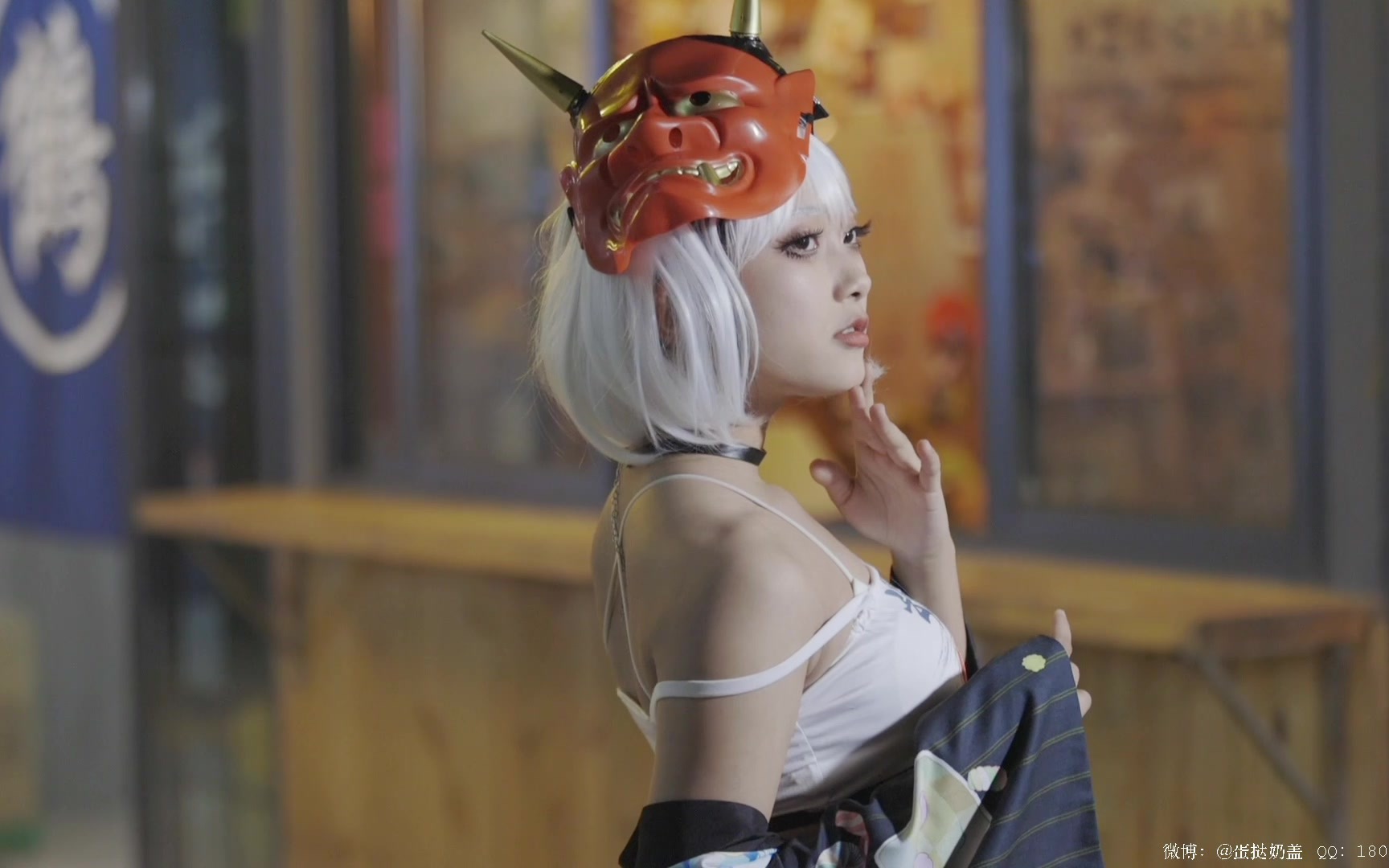 东方project 赛博朋克 cos 外景小花絮