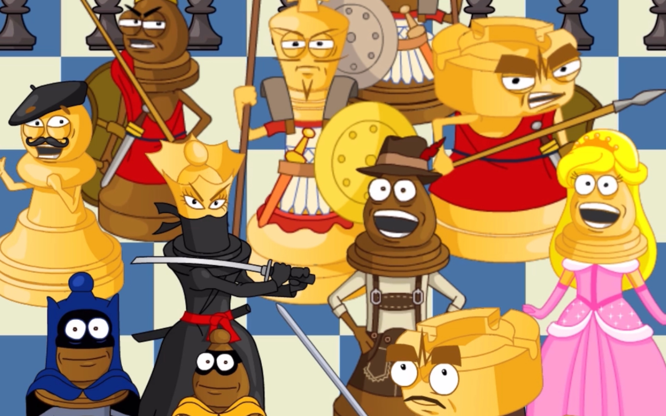 com  4分钟44秒国际象棋动画片1haokan.baidu.