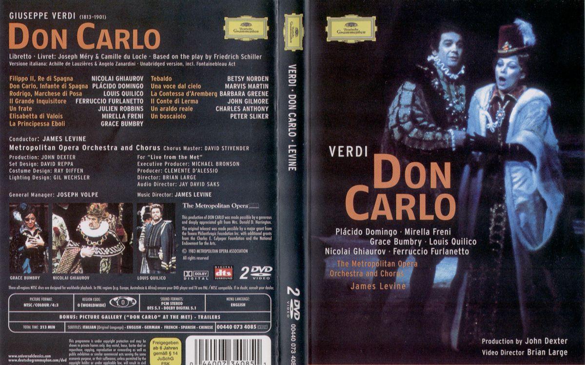 [图]中 意字Verdi - Don Carlo 唐·卡洛 1983