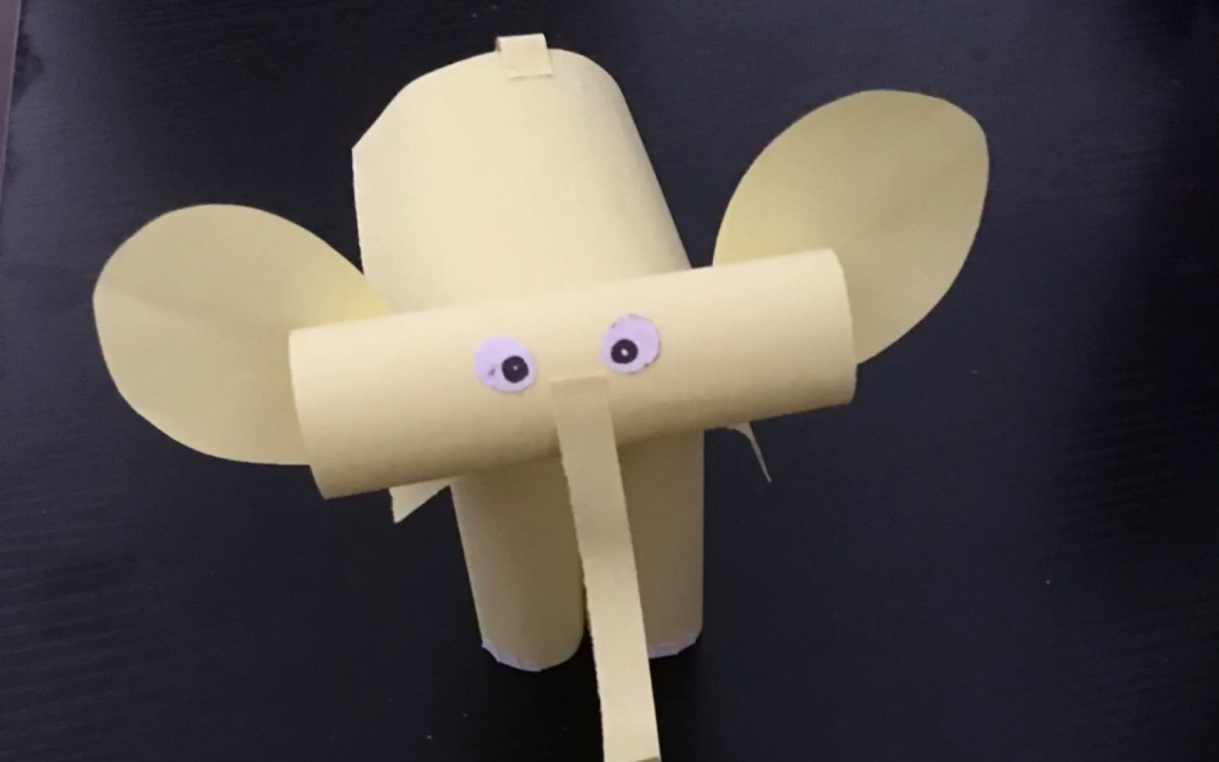 【手工制作】立体站立大象来啦!儿童diy创意手工,结尾彩蛋哟!