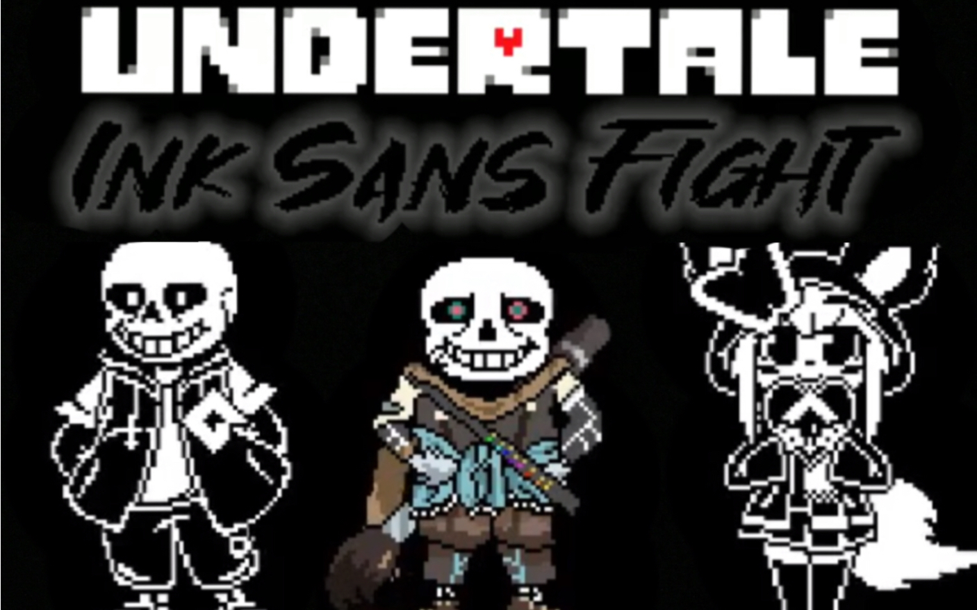 [图]【_Tale TO!Ink Sans Fight By FDY】最难版！！！通关！！！