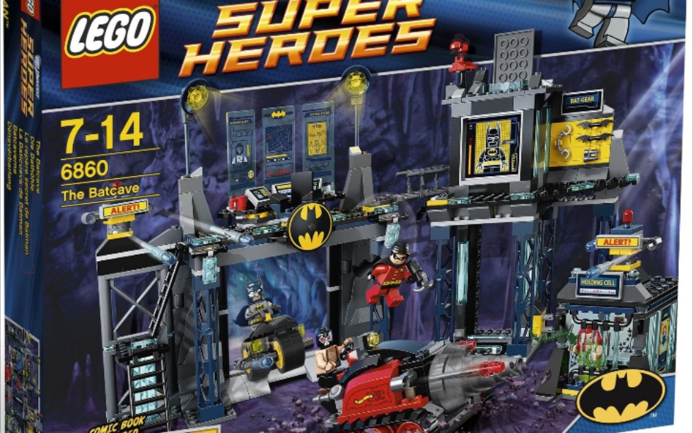 乐高dc漫画超级英雄 6860 蝙蝠洞 速组评测_哔哩哔哩 (゜-゜)つロ