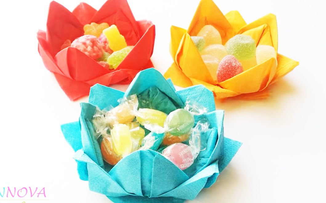 手工制作一个糖果碗,吃货表示用不着啊