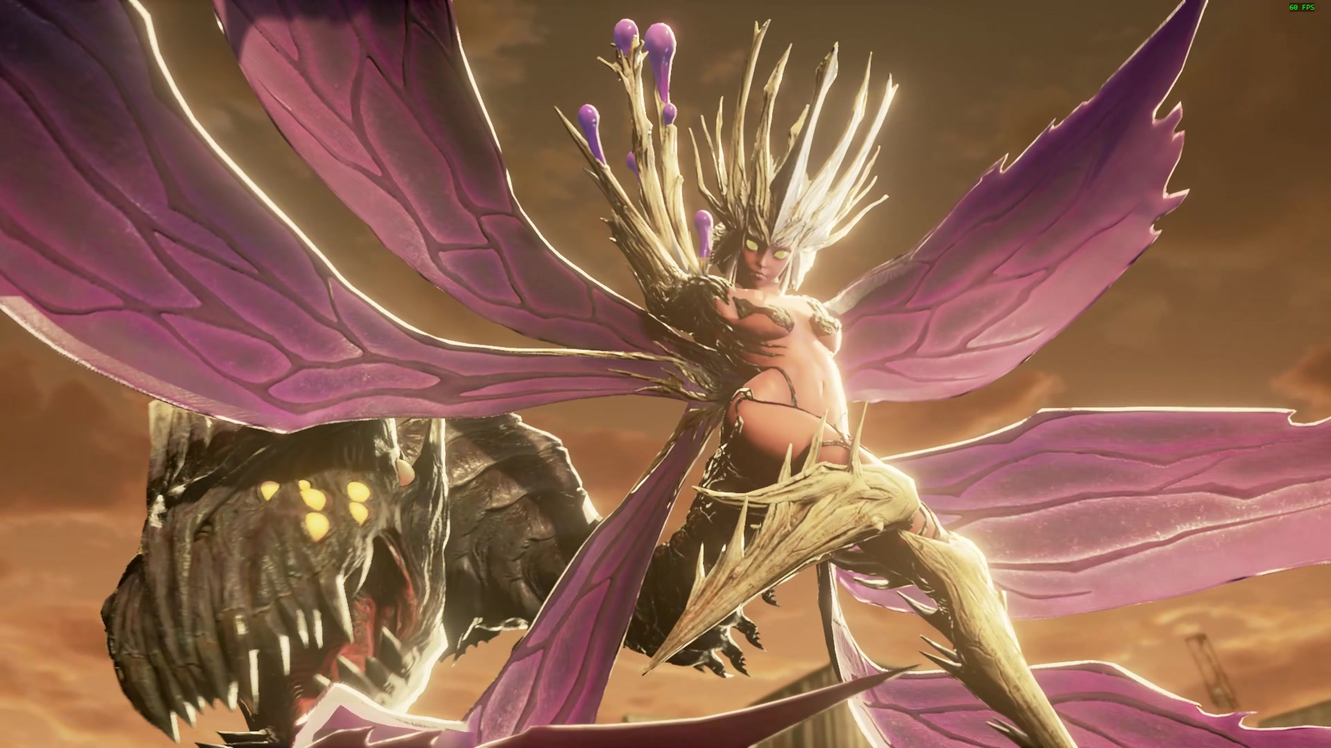 【噬血代码】【code vein】开荒初见狂咲毒蝶boss战