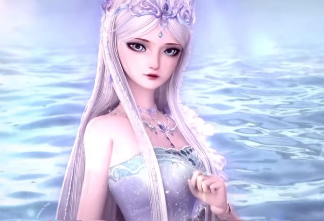 【叶罗丽】"我还有一个哥哥叫做冰王子冰清漓.,而我是水公主水冰晶"