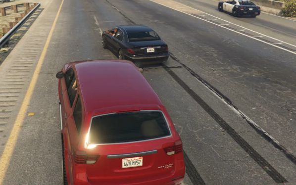 {gta5}麦克带美女保镖遇到警察和混混